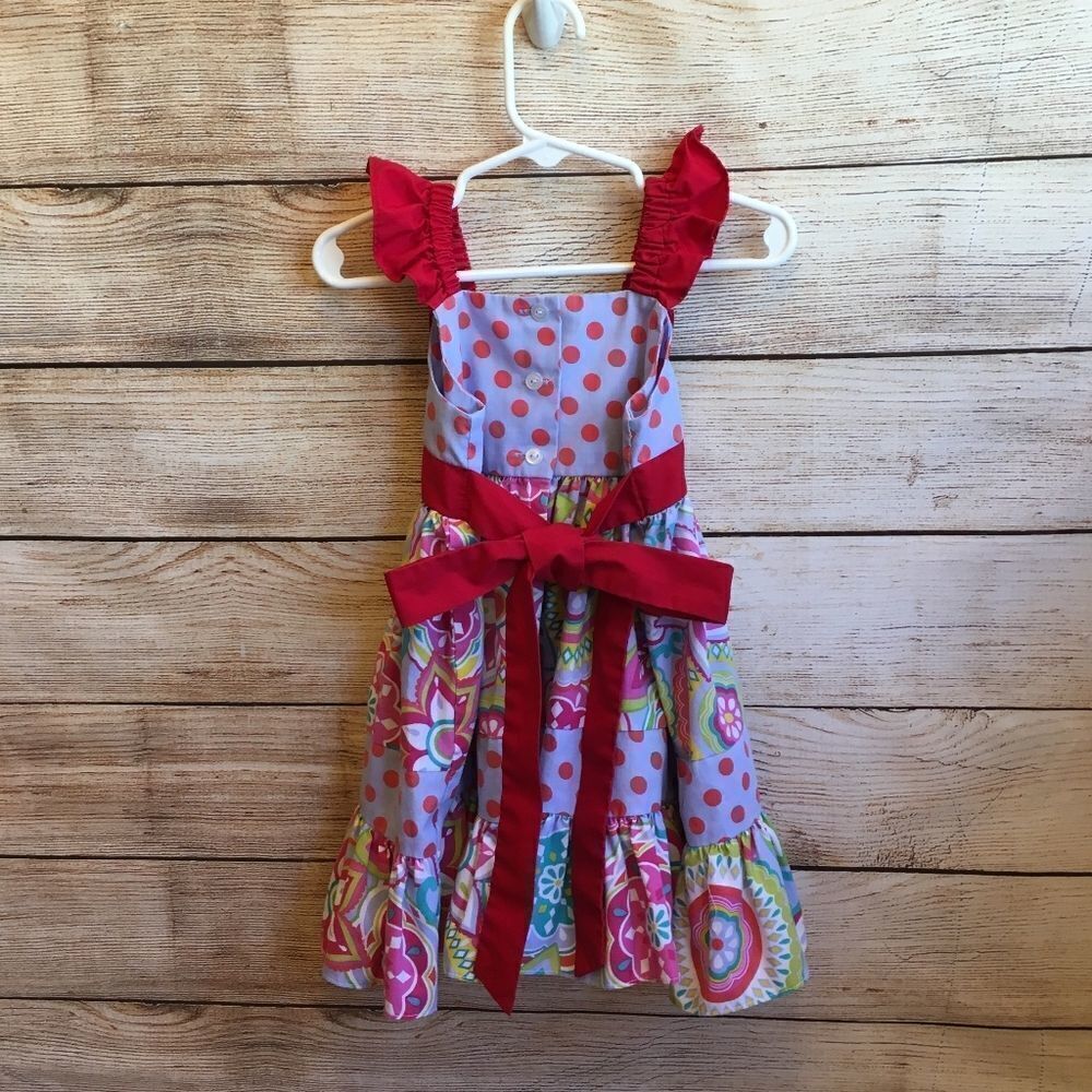SOUTHERN TOTS FLORAL DRESS - Picture 4 of 7